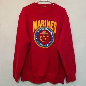 Vintage Marines crewneck mens M women’s L